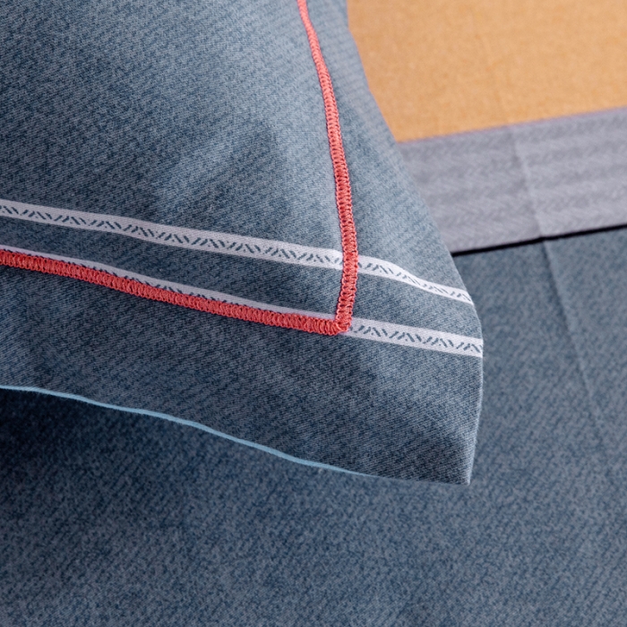 91家纺网 家纺一手货源 找家纺 纽缦 2022新款纯棉磨毛加厚系列-单床单 炫彩时光-粉