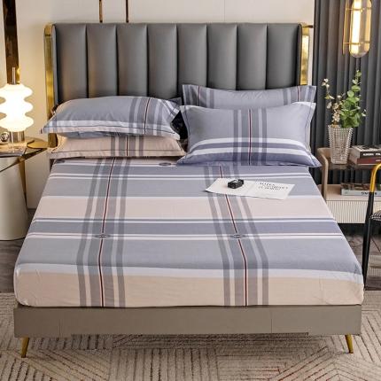 91家纺网 家纺一手货源 找家纺 纽缦 2022新款纯棉磨毛加厚系列-单床笠 迈凯伦