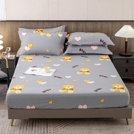 纽缦 2022新款纯棉磨毛加厚系列-单床笠 比尔宝贝