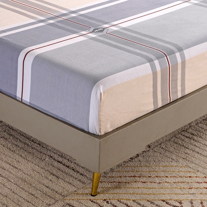 91家纺网 家纺一手货源 找家纺 纽缦 2022新款纯棉磨毛加厚系列-单床笠 迈凯伦