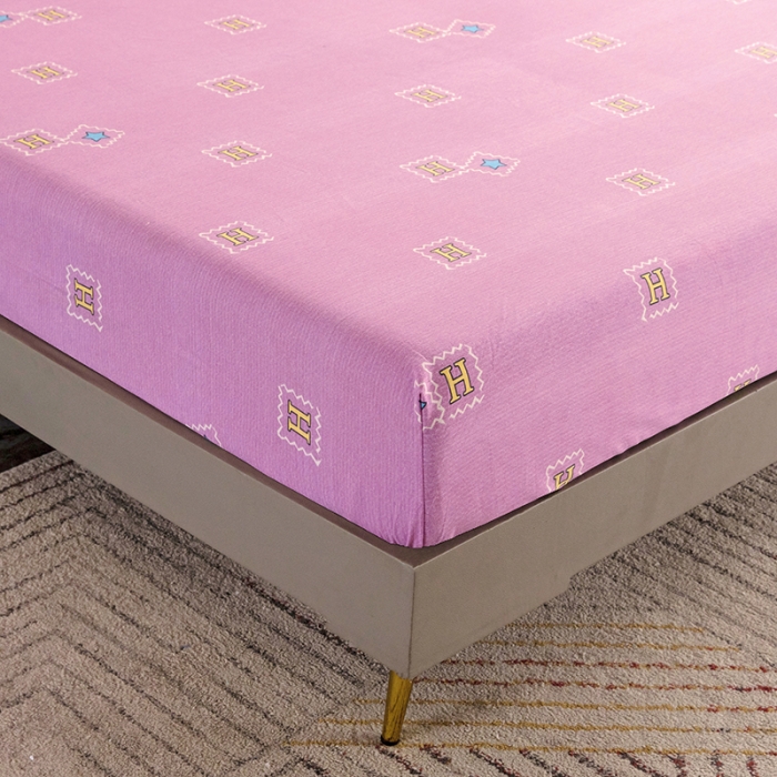 91家纺网 家纺一手货源 找家纺 纽缦 2022新款纯棉磨毛加厚系列-单床笠 米洛