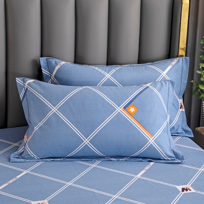 91家纺网 家纺一手货源 找家纺 纽缦 2022新款纯棉磨毛加厚系列-单床笠 时尚空间