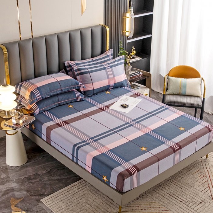 91家纺网 家纺一手货源 找家纺 纽缦 2022新款纯棉磨毛加厚系列-单床笠 未来之星