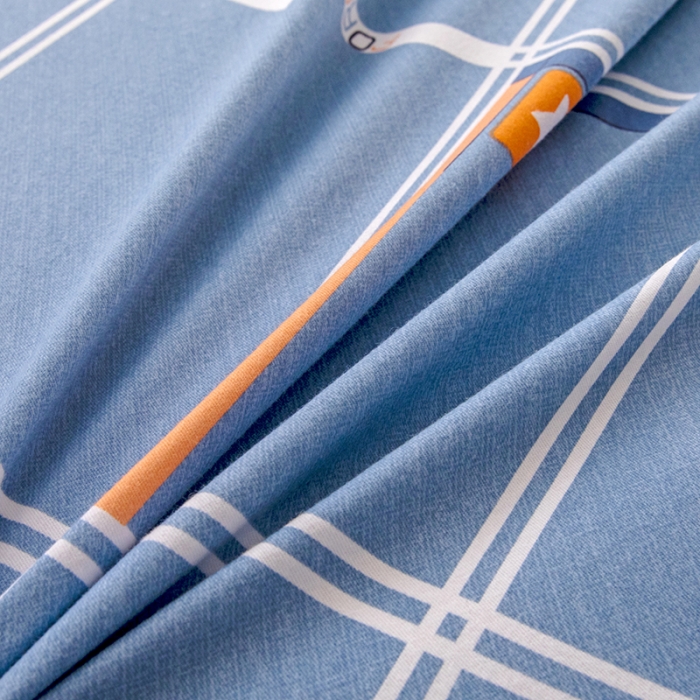 91家纺网 家纺一手货源 找家纺 纽缦 2022新款纯棉磨毛加厚系列-单床笠 时尚空间