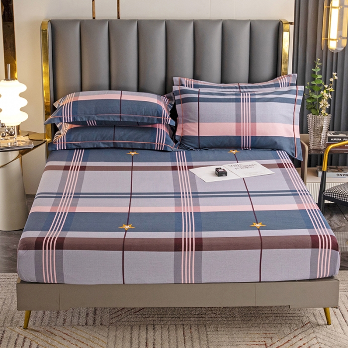 91家纺网 家纺一手货源 找家纺 纽缦 2022新款纯棉磨毛加厚系列-单床笠 未来之星