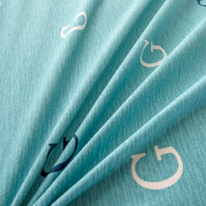 91家纺网 家纺一手货源 找家纺 纽缦 2022新款纯棉磨毛加厚系列-单床笠 字母恋曲-绿