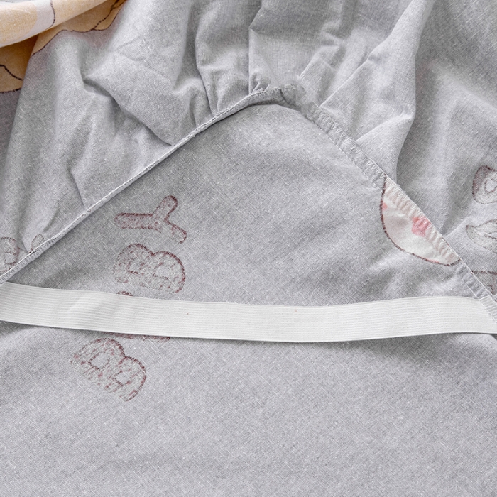 91家纺网 家纺一手货源 找家纺 纽缦 2022新款纯棉磨毛加厚系列-单床裙 比尔宝贝