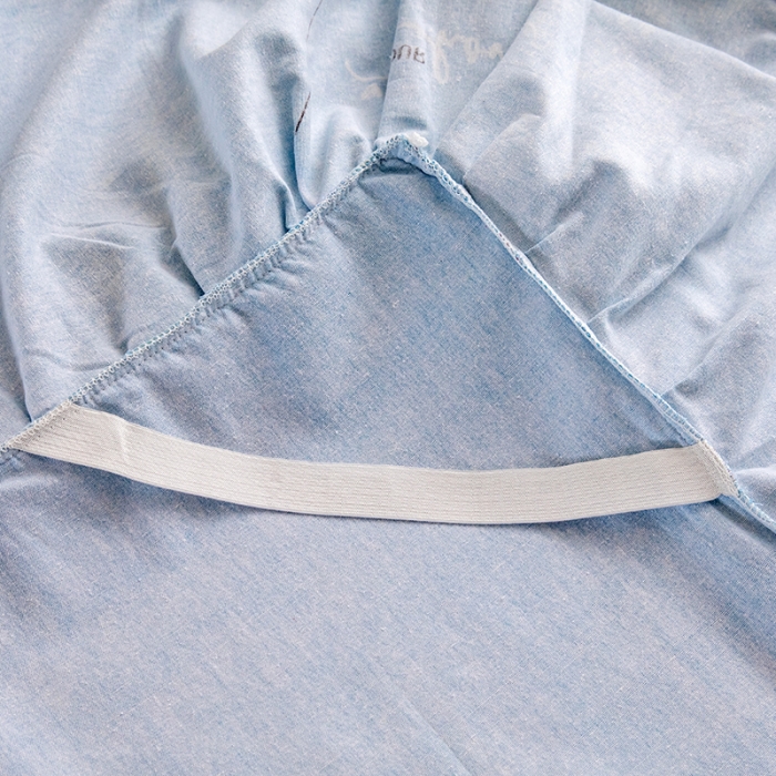 91家纺网 家纺一手货源 找家纺 纽缦 2022新款纯棉磨毛加厚系列-单床裙 萱梦-绿