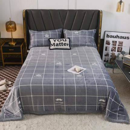 91家纺网 家纺一手货源 找家纺 （总）雅萱  2024新款菠萝格牛奶绒包边毛毯