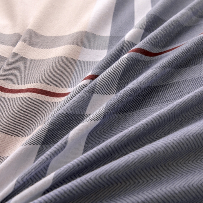 91家纺网 家纺一手货源 找家纺 纽缦 纯棉磨毛加厚系列-单枕套 48x74cm（一对） 迈凯伦