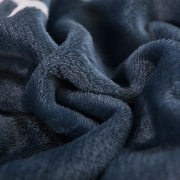 91家纺网 家纺一手货源 找家纺 雅萱  2024新款菠萝格牛奶绒包边毛毯 草莓恐龙