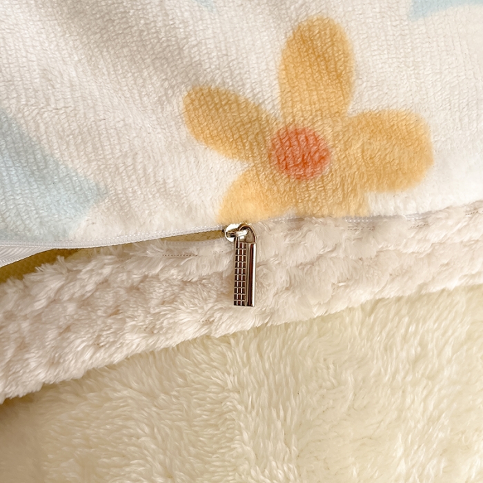 91家纺网 家纺一手货源 找家纺 琪格格 新品热款牛奶绒精拍A牛奶绒B兔兔绒大包边四件套