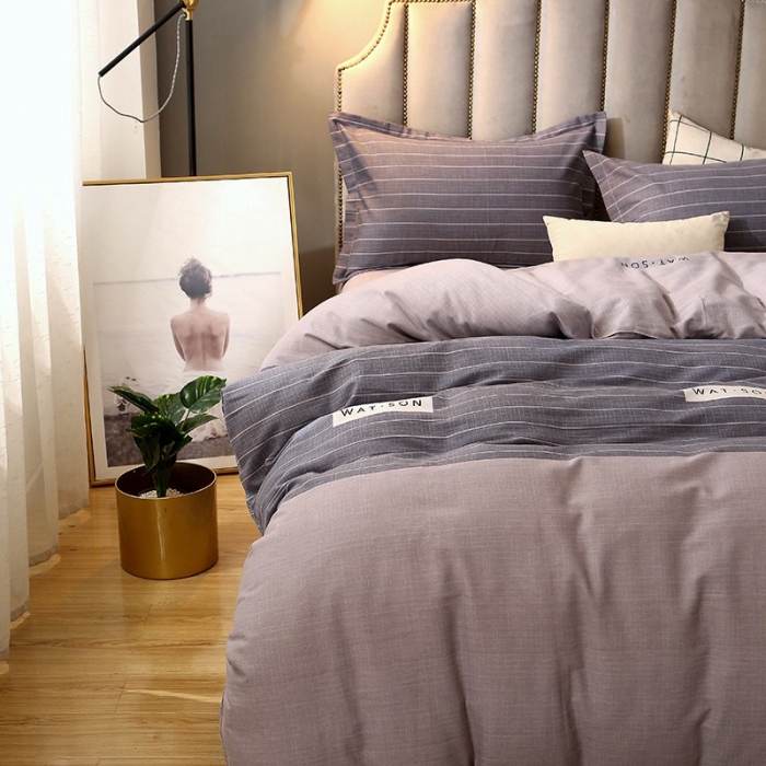 91家纺网 家纺一手货源 找家纺 晶缦2022新款全棉活性磨毛多规格床单床笠款四件套系列 沃森