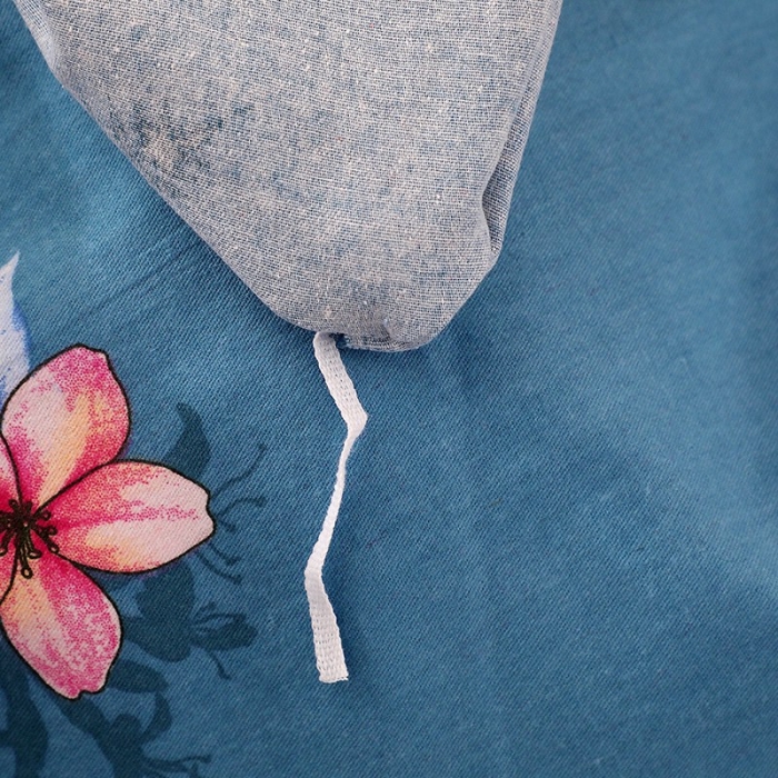 91家纺网 家纺一手货源 找家纺 晶缦2022新款全棉活性磨毛多规格床单床笠款四件套系列 夜来香