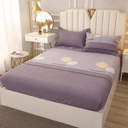 91家纺网 家纺一手货源 找家纺 晶缦 2022新款全棉活性磨毛多规格床笠系列 漫步时光灰