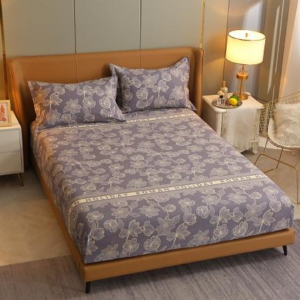 晶缦 2022新款全棉活性磨毛多规格床笠系列 林间晨曲