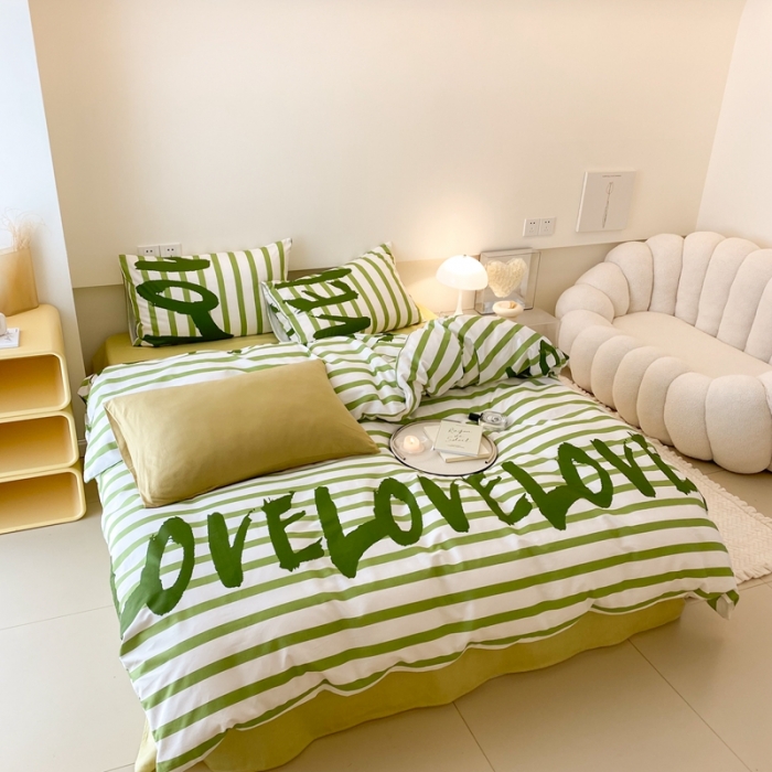 91家纺网 家纺一手货源 找家纺 （总）昔可 2022新款全棉四件套影棚图2