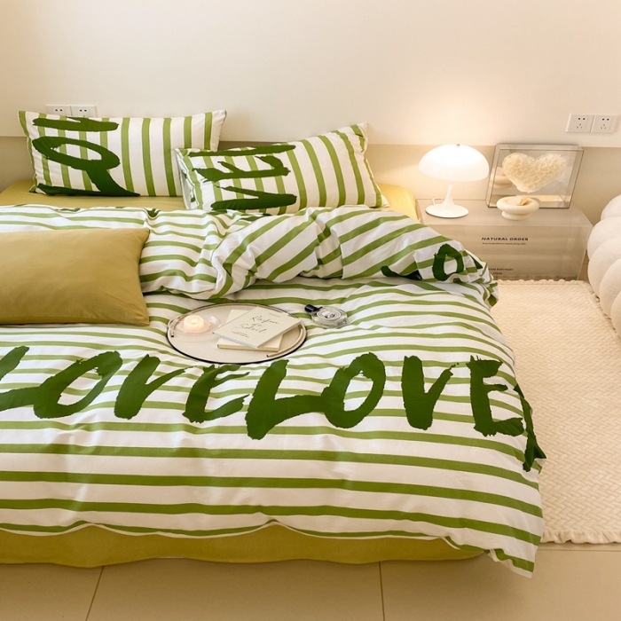 91家纺网 家纺一手货源 找家纺 （总）昔可 2022新款全棉四件套影棚图2