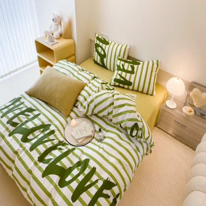 91家纺网 家纺一手货源 找家纺 （总）昔可 2022新款全棉四件套影棚图2