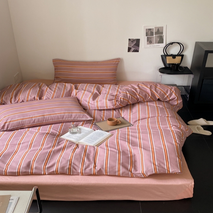 91家纺网 家纺一手货源 找家纺 （总）昔可 2022新款全棉四件套影棚图1