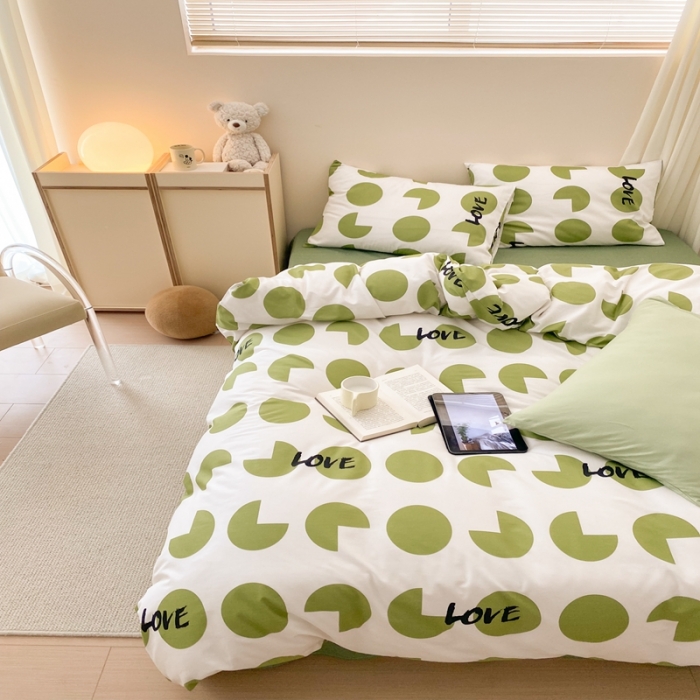 91家纺网 家纺一手货源 找家纺 昔可 2022新款全棉四件套影棚图1 日光岛屿