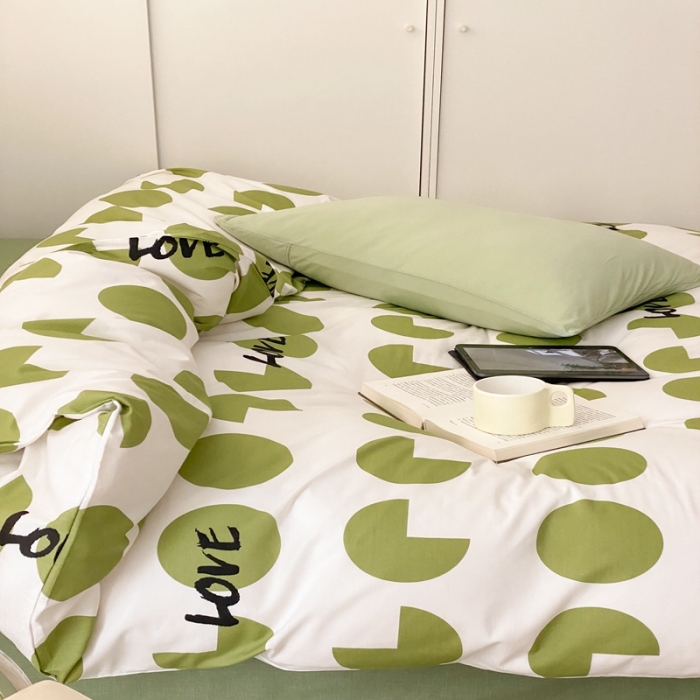 91家纺网 家纺一手货源 找家纺 昔可 2022新款全棉四件套影棚图1 日光岛屿