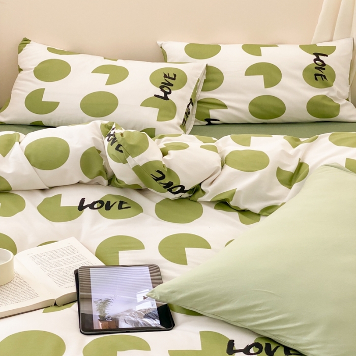 91家纺网 家纺一手货源 找家纺 昔可 2022新款全棉四件套影棚图1 日光岛屿