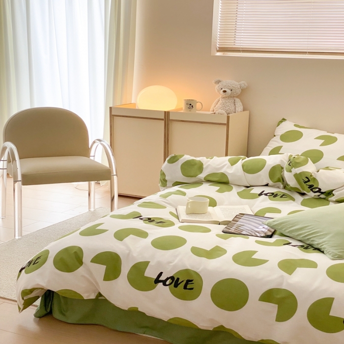 91家纺网 家纺一手货源 找家纺 昔可 2022新款全棉四件套影棚图1 日光岛屿