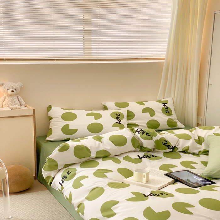 91家纺网 家纺一手货源 找家纺 昔可 2022新款全棉四件套影棚图1 日光岛屿