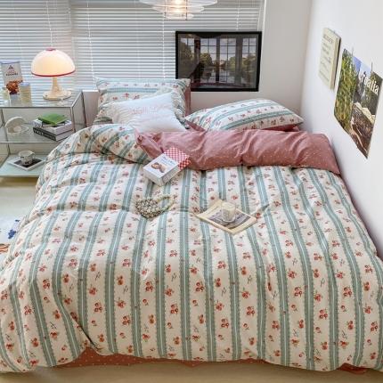 91家纺网 家纺一手货源 找家纺 （总）昔可 2022新款爱丽丝梦游仙境系列四件套