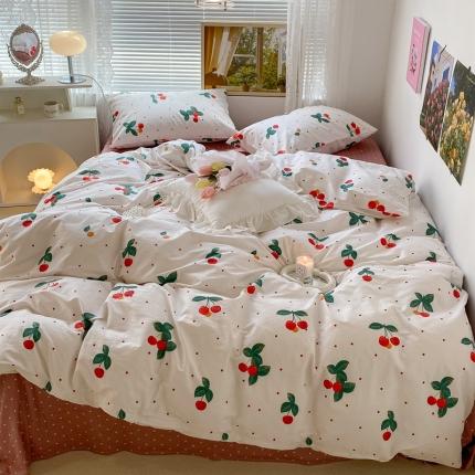 91家纺网 家纺一手货源 找家纺 （总）昔可 2022新款爱丽丝梦游仙境系列四件套