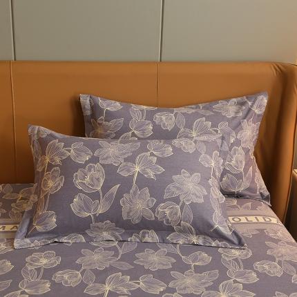 91家纺网 家纺一手货源 找家纺 （总）2023新款加厚活性全棉磨毛枕套单件单品印花纯棉枕套