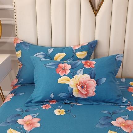 91家纺网 家纺一手货源 找家纺 （总）2023新款加厚活性全棉磨毛枕套单件单品印花纯棉枕套