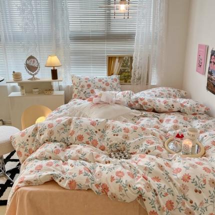 昔可 2022新款爱丽丝梦游仙境系列四件套 秋日小雏菊