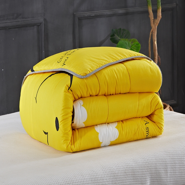 91家纺网 家纺一手货源 找家纺 （总）百花王 2022新款印花礼品冬被子被芯（花型随机）