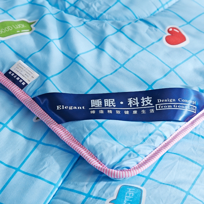 91家纺网 家纺一手货源 找家纺 百花王 2022新款印花礼品冬被子被芯（花型随机） 富贵格