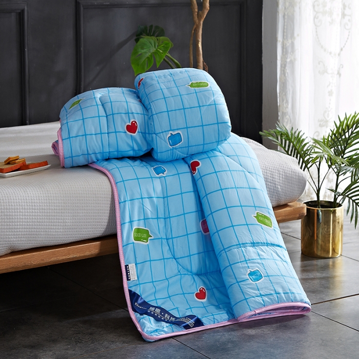 91家纺网 家纺一手货源 找家纺 百花王 2022新款印花礼品冬被子被芯（花型随机） 富贵格