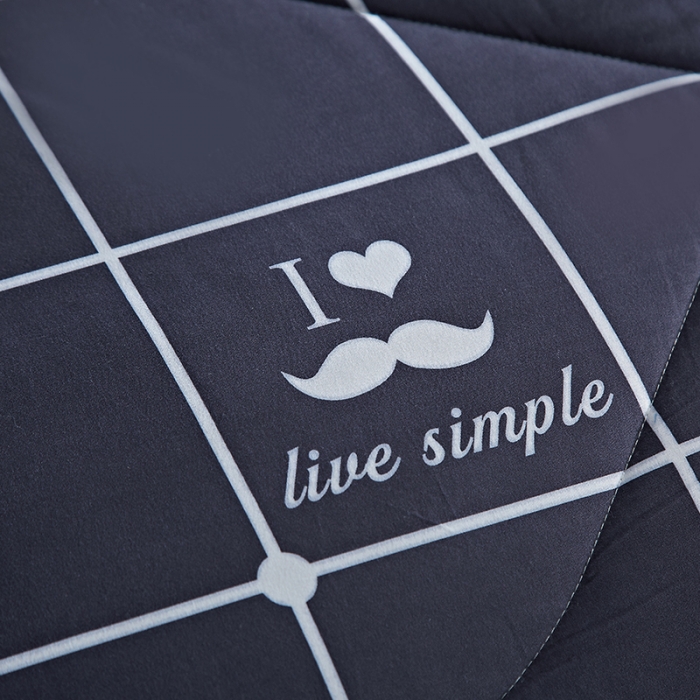 91家纺网 家纺一手货源 找家纺 百花王 2022新款印花礼品冬被子被芯（花型随机） 简单爱