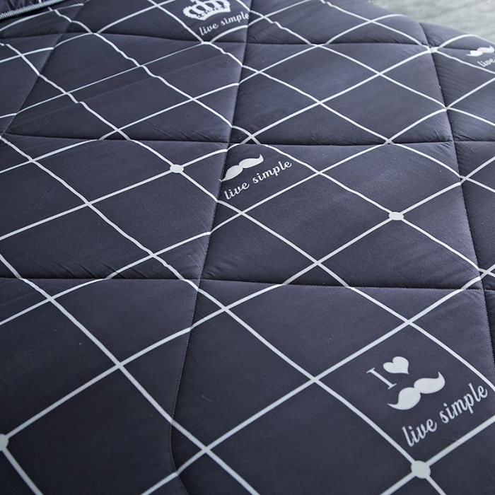 91家纺网 家纺一手货源 找家纺 百花王 2022新款印花礼品冬被子被芯（花型随机） 简单爱