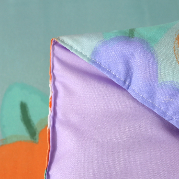 91家纺网 家纺一手货源 找家纺 百花王 2022新款印花礼品冬被子被芯（花型随机） 爱的花海