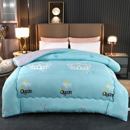 百花王 2022新款印花礼品冬被子被芯（花型随机） 皇冠