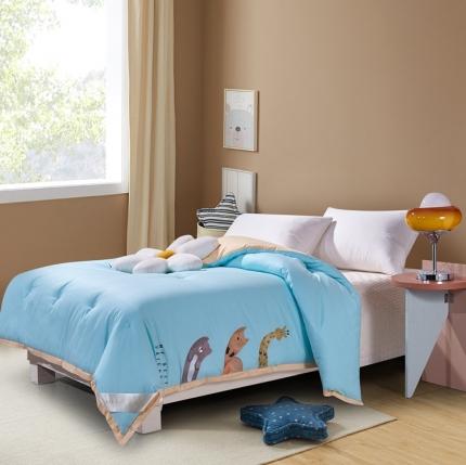 91家纺网 家纺一手货源 找家纺 米洛贝伊 2022新款全棉儿童冬被好朋友系列