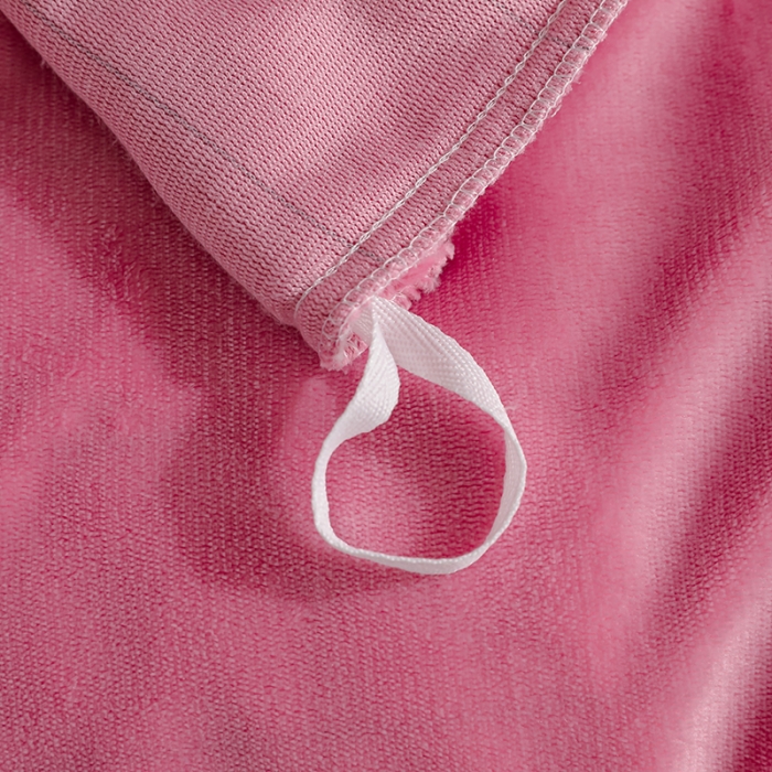 91家纺网 家纺一手货源 找家纺 优姿2022新款9斤重牛奶棉床裙款四件套 少女粉