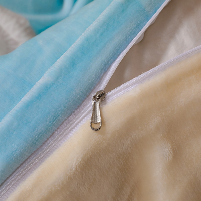 91家纺网 家纺一手货源 找家纺 优姿2022新款9斤重牛奶棉床裙款四件套 夏日幽香-兰