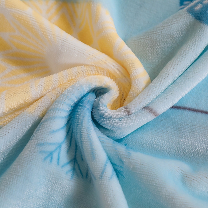 91家纺网 家纺一手货源 找家纺 优姿2022新款9斤重牛奶棉床裙款四件套 夏日幽香-米