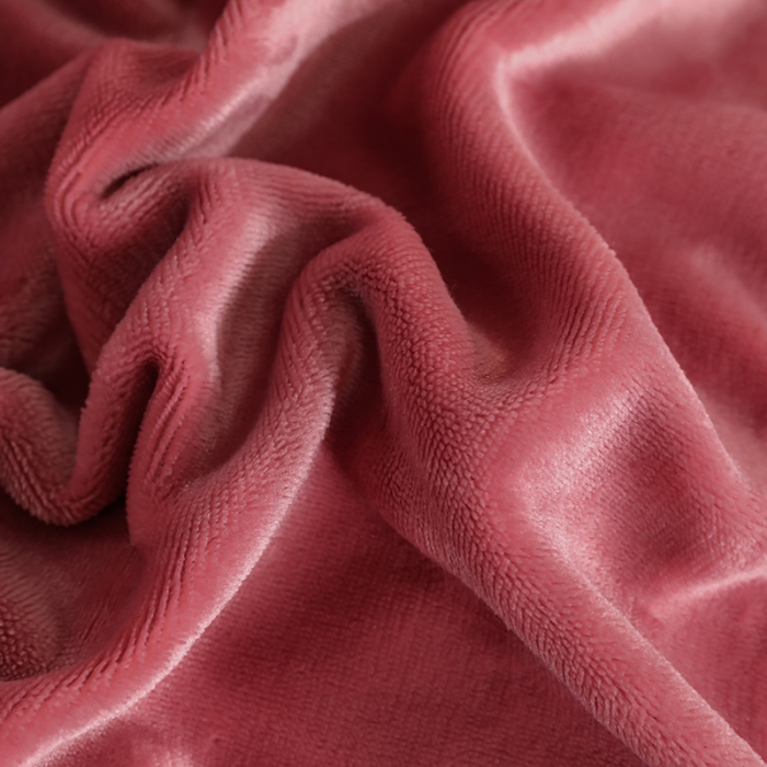 91家纺网 家纺一手货源 找家纺 优姿2022新款9斤重牛奶棉床裙款四件套 橡皮红