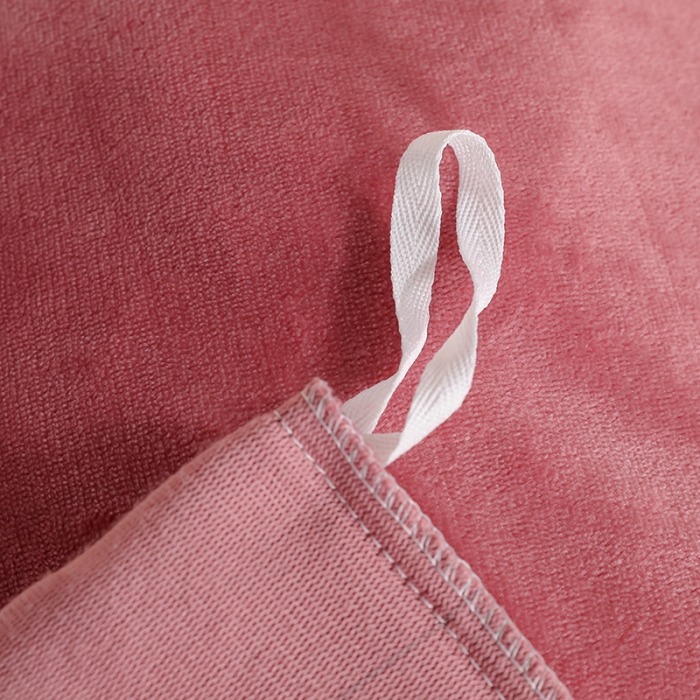 91家纺网 家纺一手货源 找家纺 优姿2022新款9斤重牛奶棉床裙款四件套 橡皮红