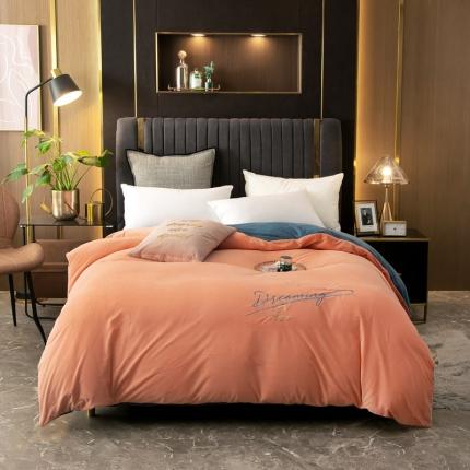 91家纺网 家纺一手货源 找家纺 （总）798家纺 2022新款宝宝绒刺绣单被套