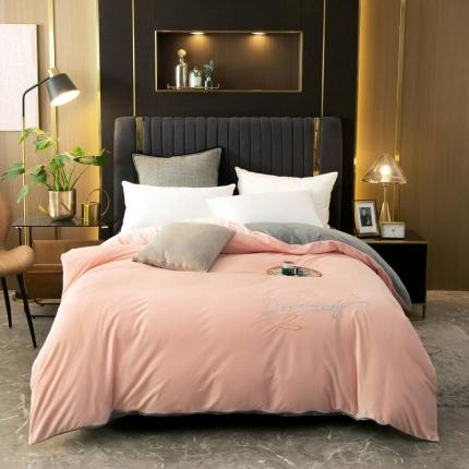 91家纺网 家纺一手货源 找家纺 （总）798家纺 2022新款宝宝绒刺绣单被套