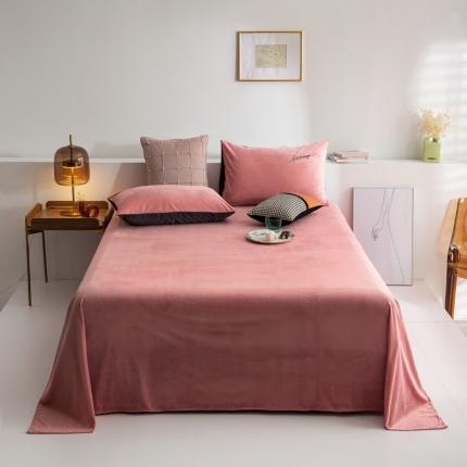 91家纺网 家纺一手货源 找家纺 （总）798家纺 2022新款宝宝绒刺绣单床单